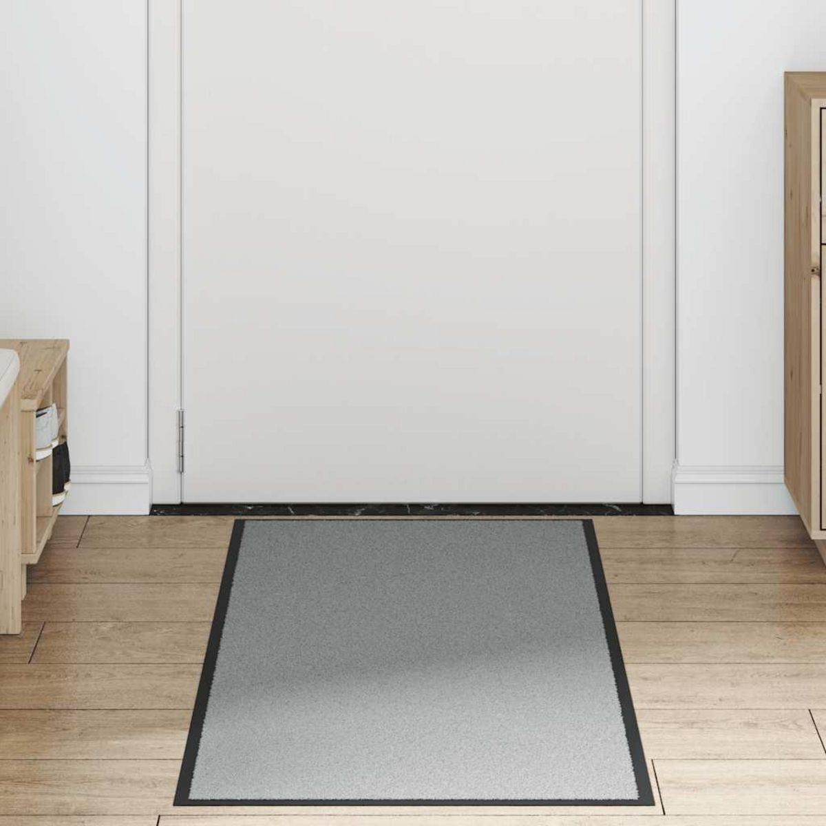 VIDAXL Paillasson gris 60x180 cm