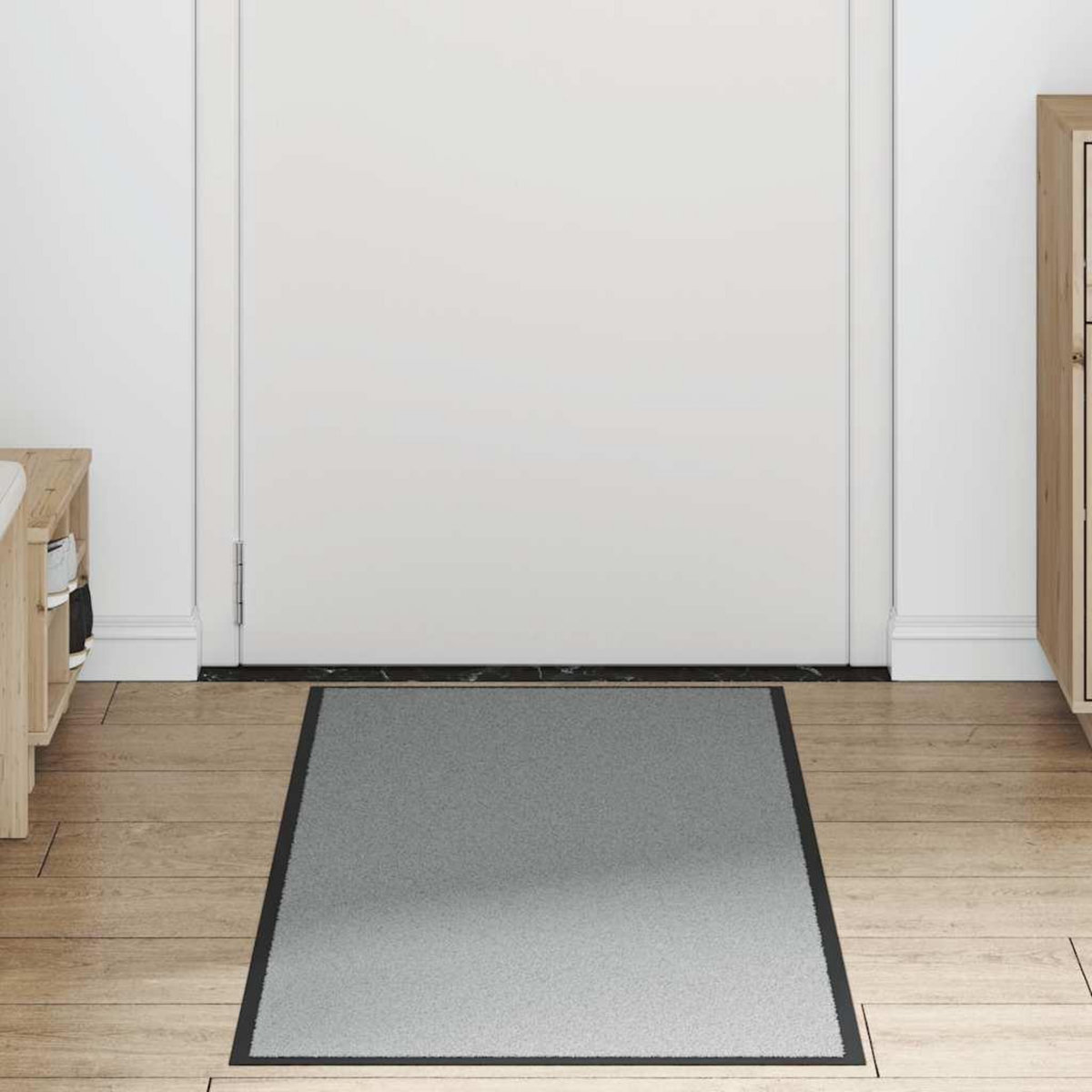 VIDAXL Paillasson gris 60x180 cm