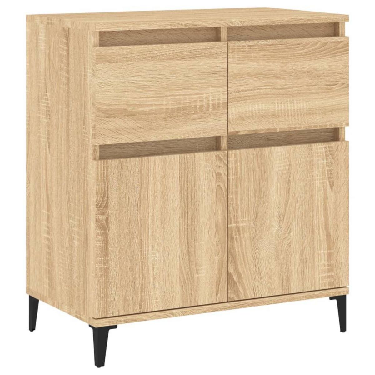 VIDAXL Buffet Chene sonoma 60x35x70 cm Bois d'ingenierie