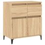 Voir la diapositive 2 : VIDAXL Buffet Chene sonoma 60x35x70 cm Bois d'ingenierie