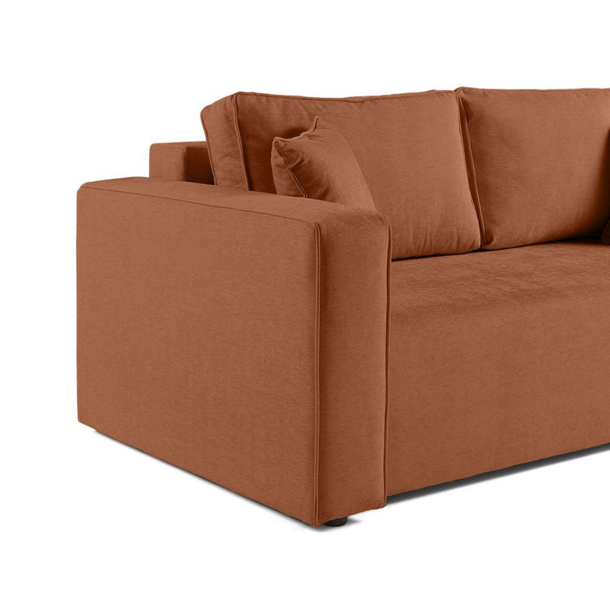 BEST MOBILIER Topaze - canapé droit 2 places - en tissu