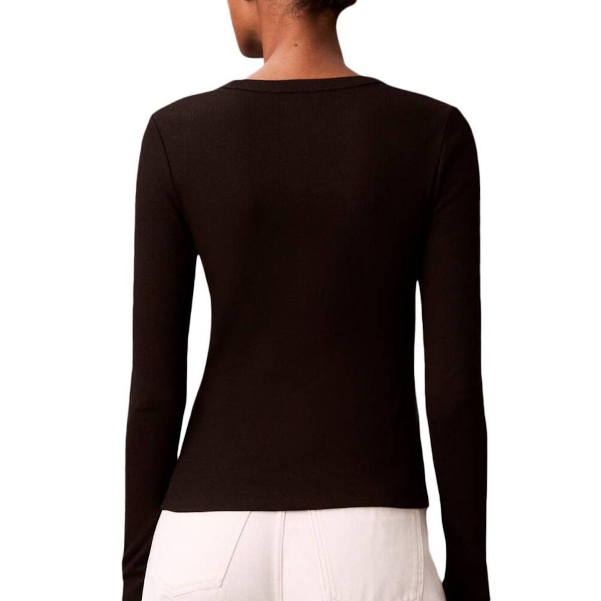 CALVIN KLEIN JEANS T Shirt Manches  ongues  Femme Calvin Klein Jeans  abel