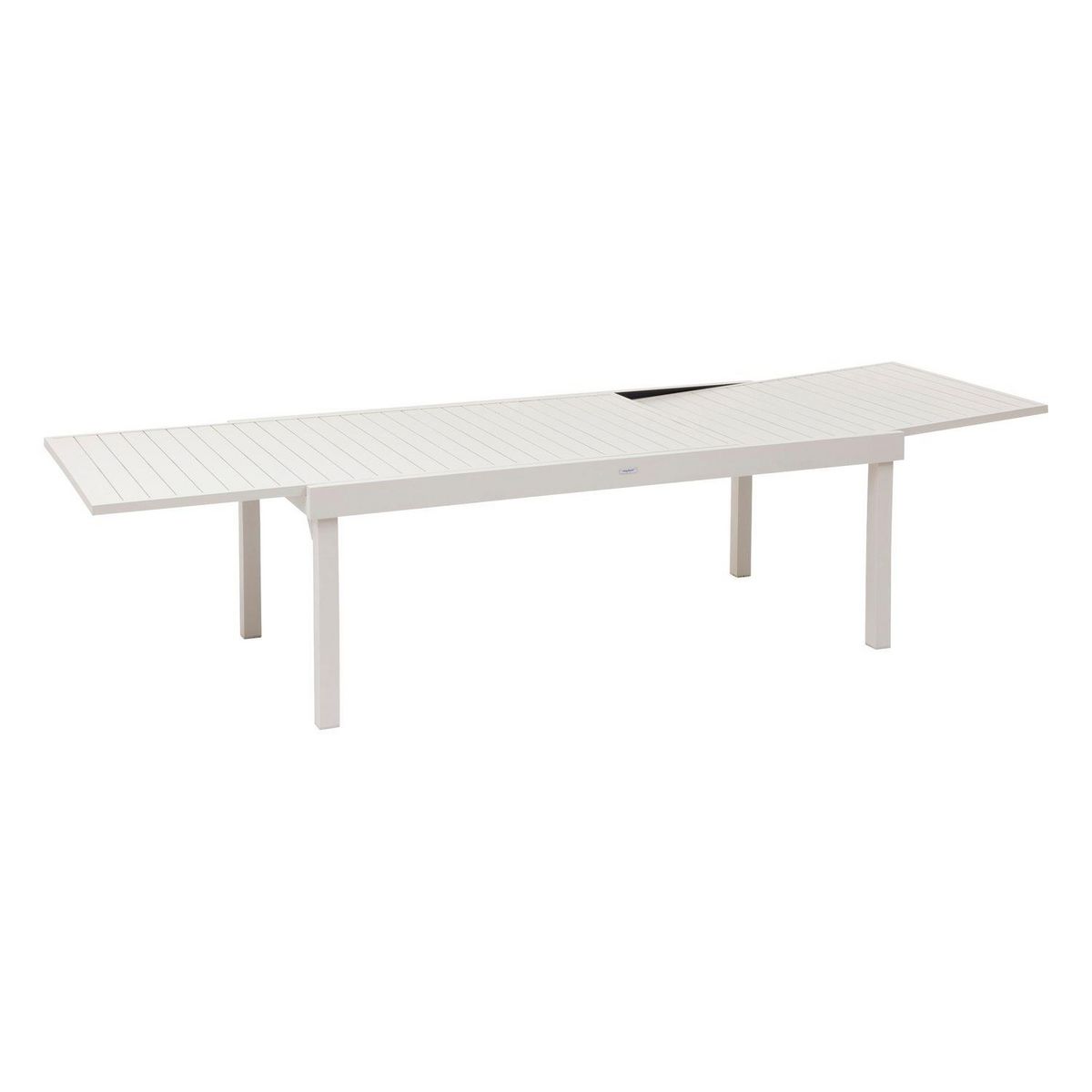 HESPERIDE Table de jardin extensible Piazza en aluminium - 12 Places