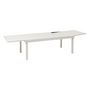 Voir la diapositive 4 : HESPERIDE Table de jardin extensible Piazza en aluminium - 12 Places