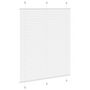 Voir la diapositive 4 : VIDAXL Store plisse blanc 110x150cm largeur du tissu 109,4cm polyester