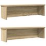 Voir la diapositive 1 : VIDAXL Étagères de cuisine empilables 2 pcs chêne sonoma 60x15x16 cm