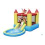 Voir la diapositive 2 : HAPPY HOP Aire de jeux château gonflable avec toboggan