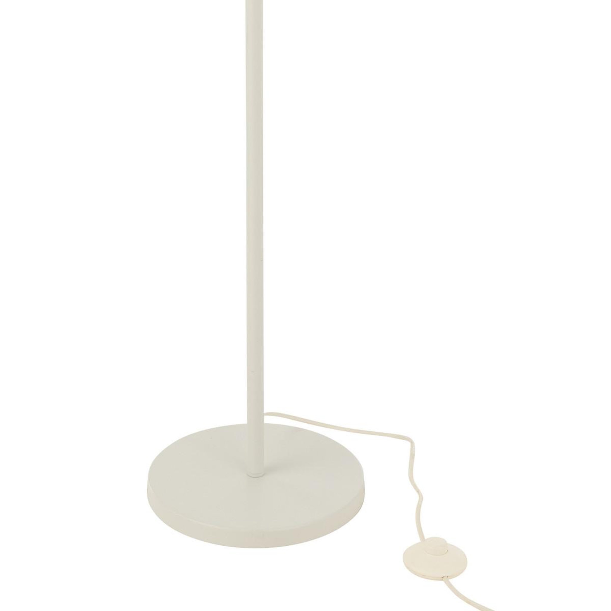 Voir la diapositive 5 : J-LINE Lampadaire en rotin  preston  154cm naturel & blanc