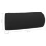 Voir la diapositive 6 : VIDAXL Appui-tete de chaise longue Noir 40x7,5x15 cm Textilene