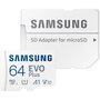 Voir la diapositive 4 : Samsung Carte Micro SD 64Go Evo plus avec adaptateur
