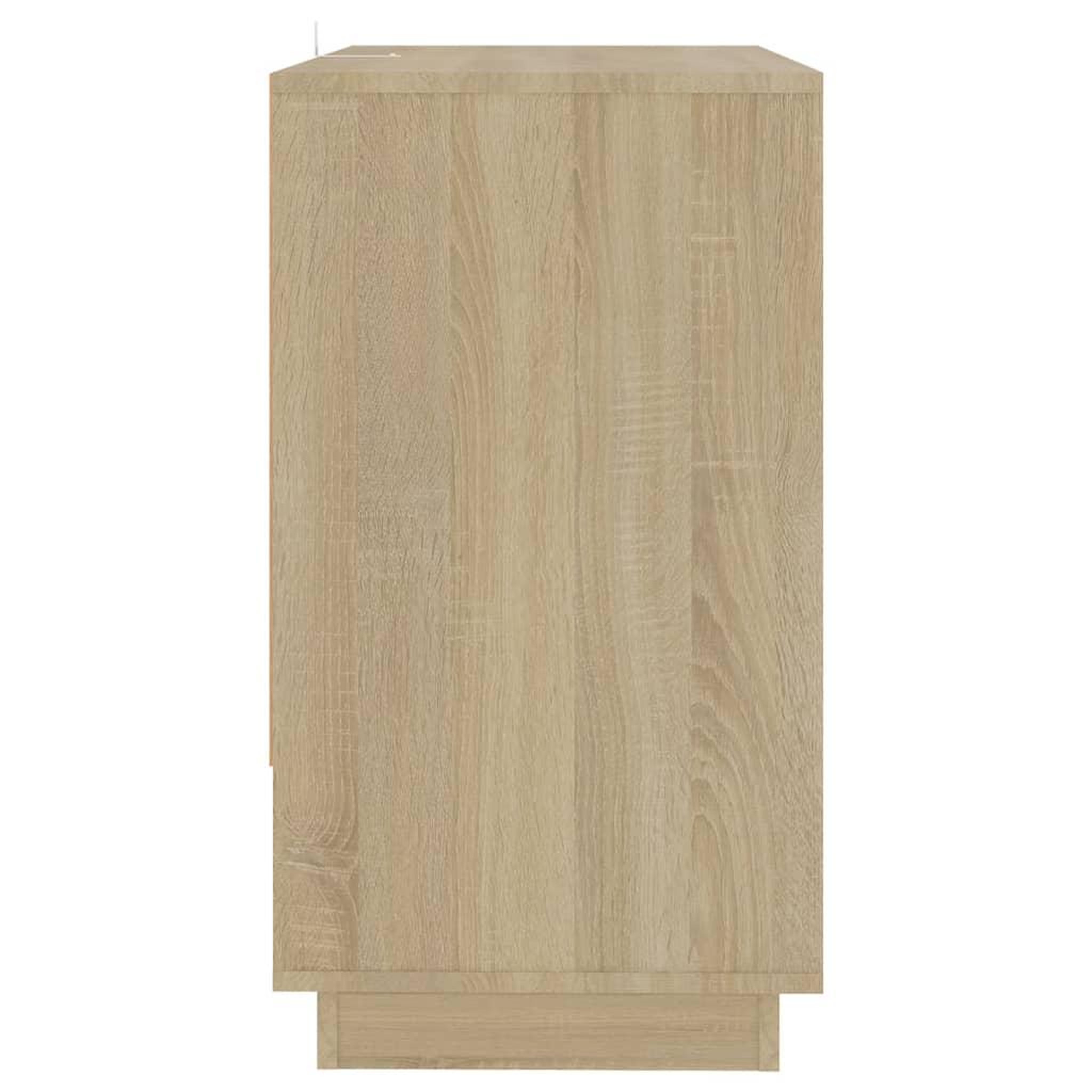 Voir la diapositive 4 : VIDAXL Buffet Chene sonoma 70x41x75 cm Bois d'ingenierie