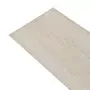 VIDAXL Planches de plancher PVC Non auto-adhesif Chene blanc classique