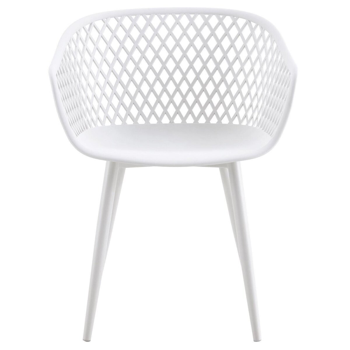 IDIMEX Lot de 4 chaises MADEIRA style scandinave, pieds en bois