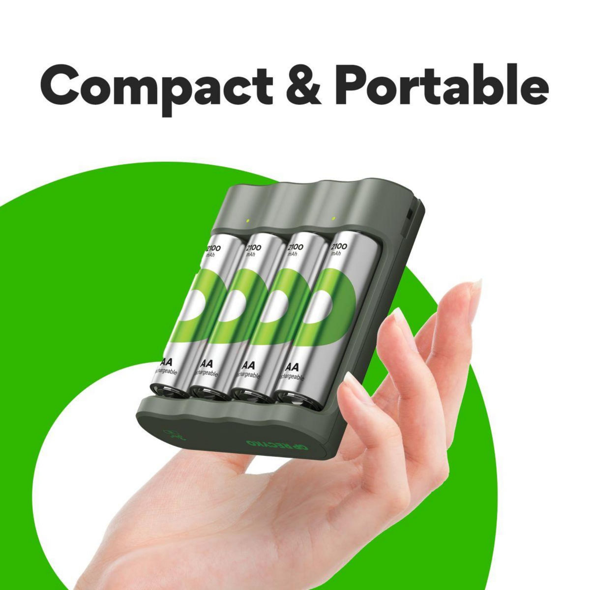 GP BATTERIES Chargeur de piles B441 + 4 AAA 850mAh