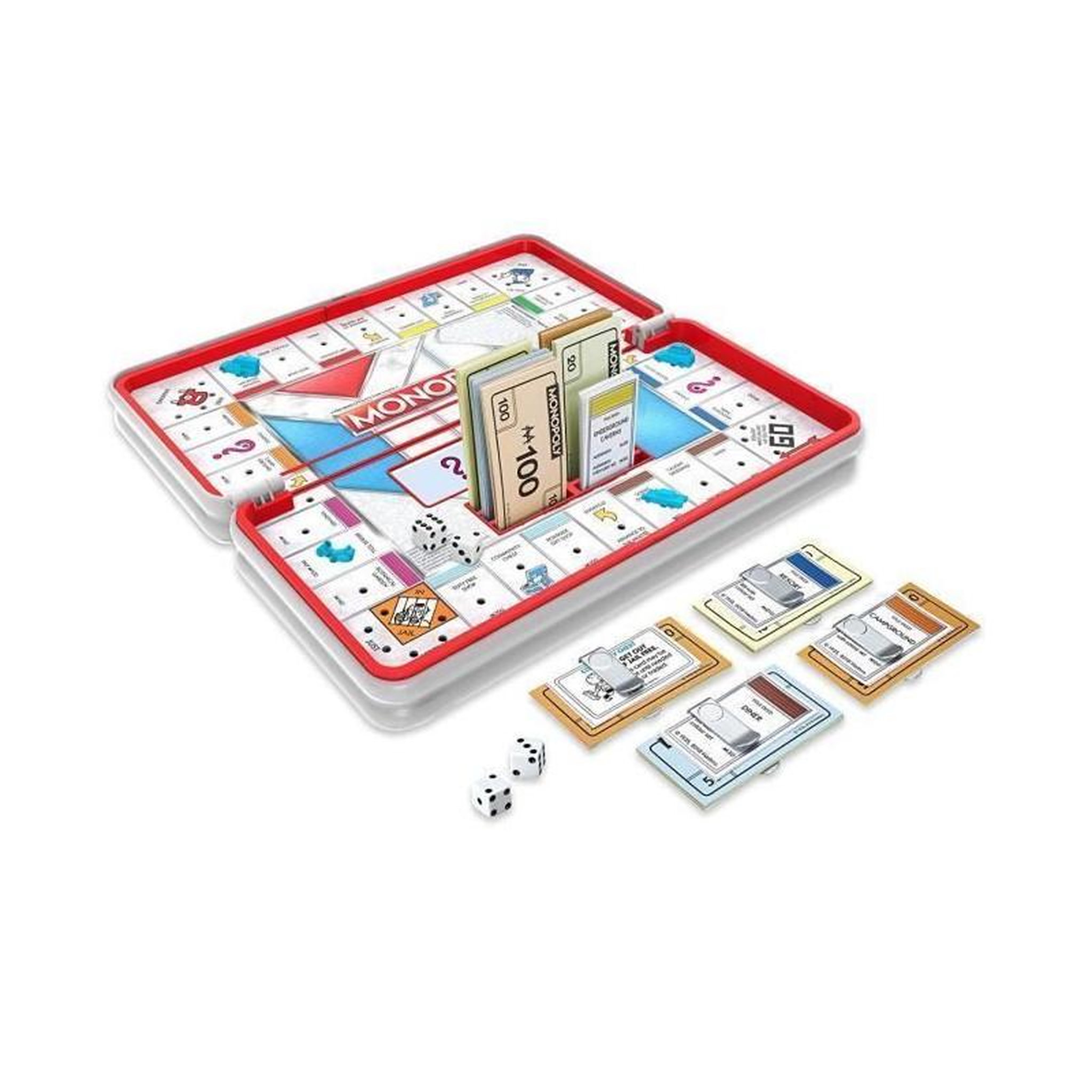 Voir la diapositive 2 : HASBRO MONOPOLY - ROAD TRIP VOYAGE