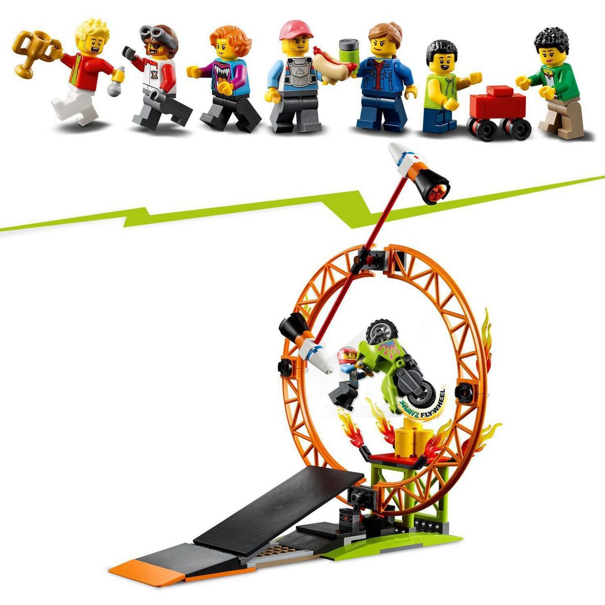 LEGO City Stuntz 60295 L'arène de spectacle des cascadeurs