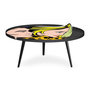 Voir la diapositive 1 : Paris Prix Table Basse à Rebord 1 Cover  Fast Car  90cm Noir