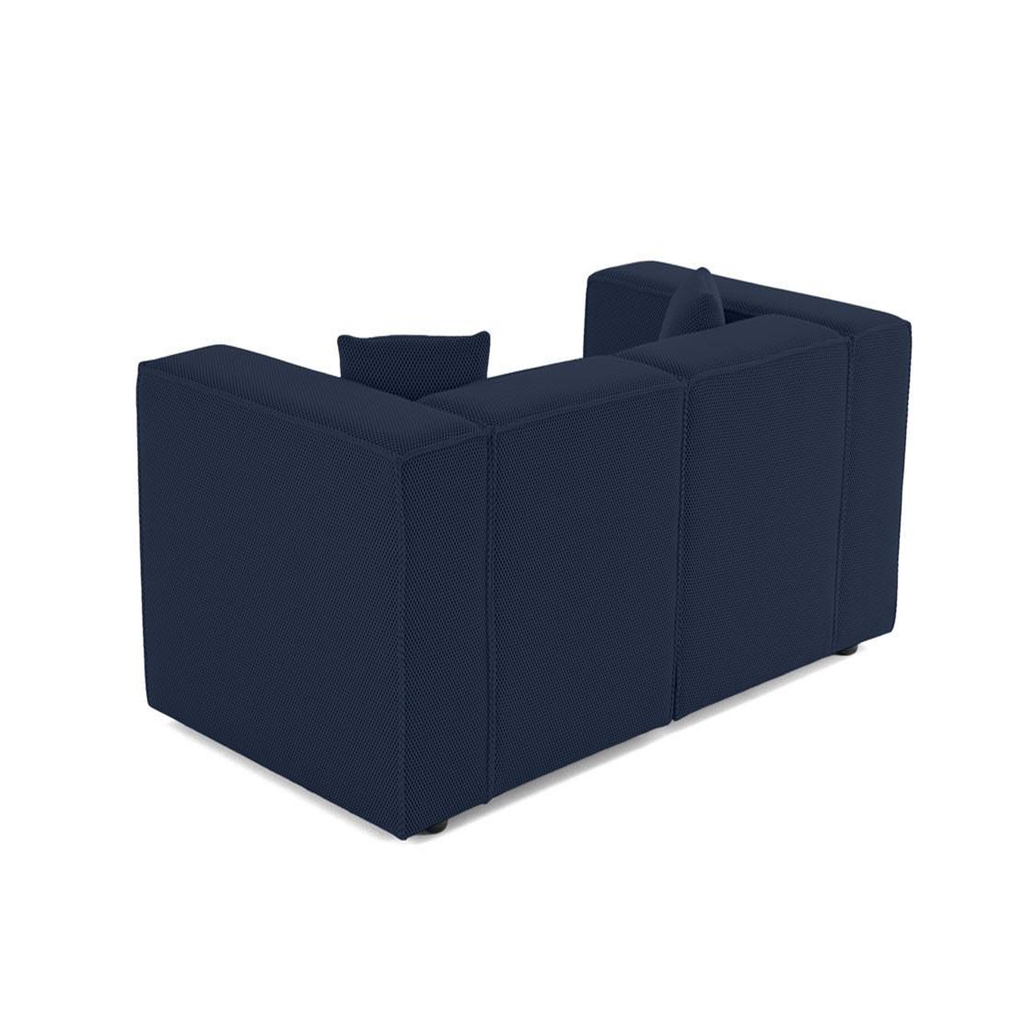 Voir la diapositive 5 : LISA DESIGN Arty - canapé modulable 2 places - en tissu mailles 3d