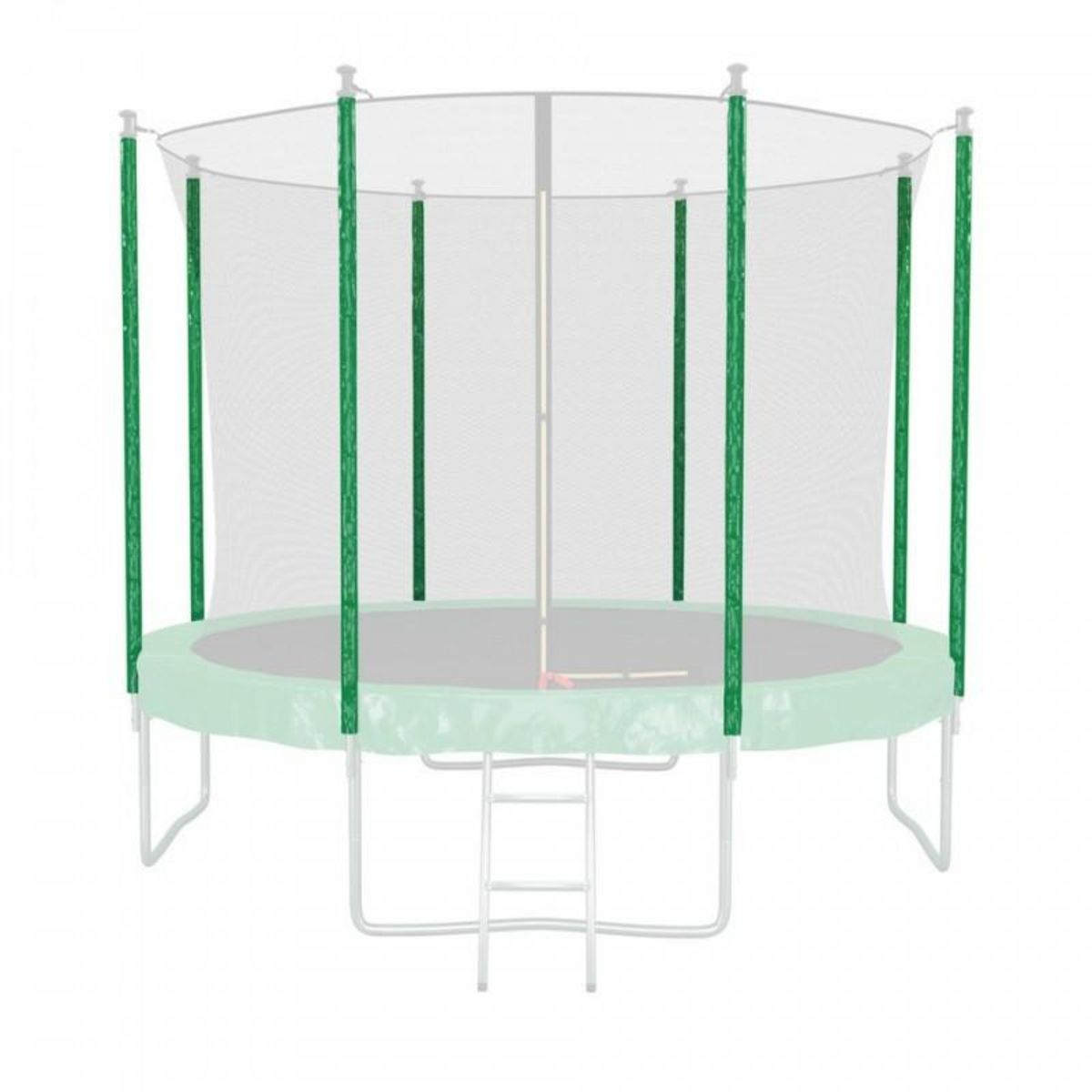 JUMP4FUN Protection pour perches de trampolines toutes tailles Pack de 8 Chaussettes universelles