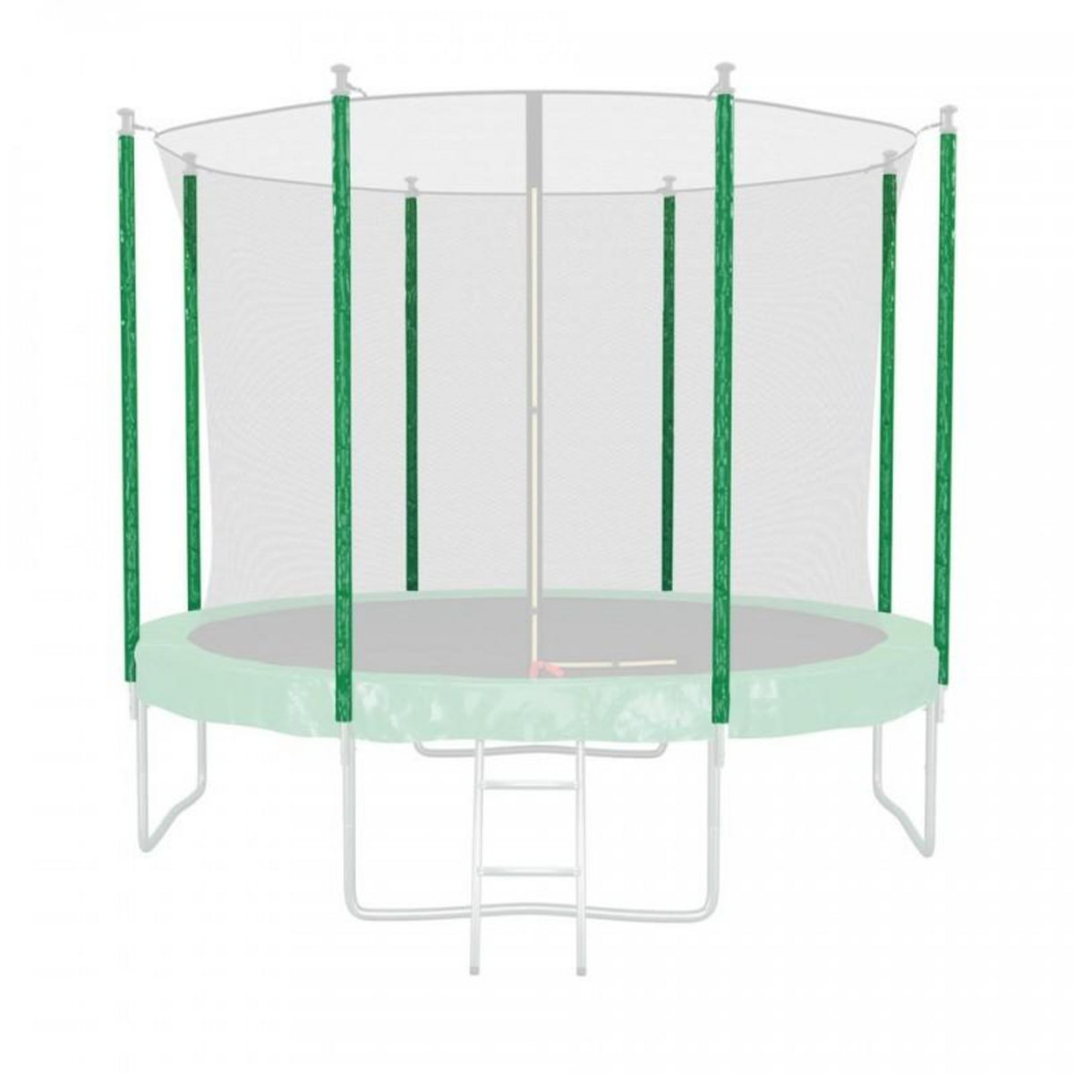 JUMP4FUN Protection pour perches de trampolines toutes tailles Pack de 8 Chaussettes universelles