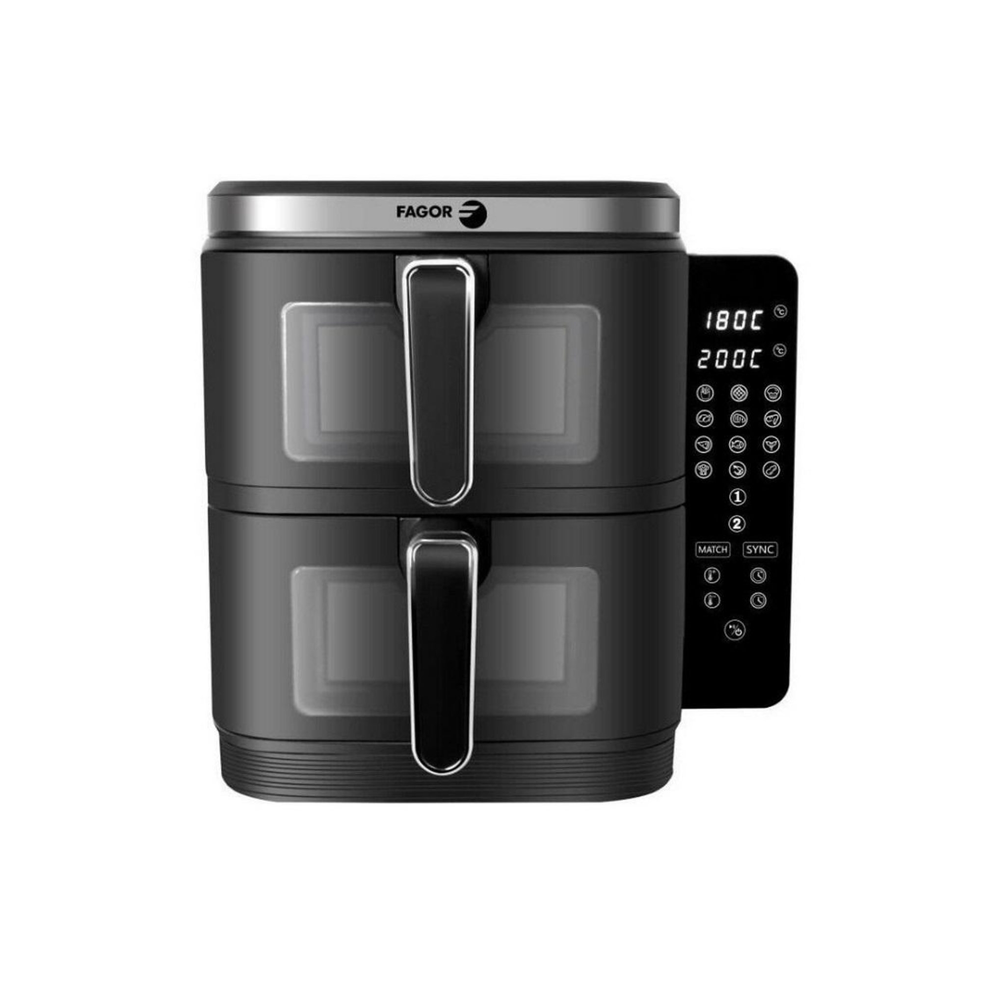 Fagor Friteuse sans huile 11l 2800w noir - fgd11