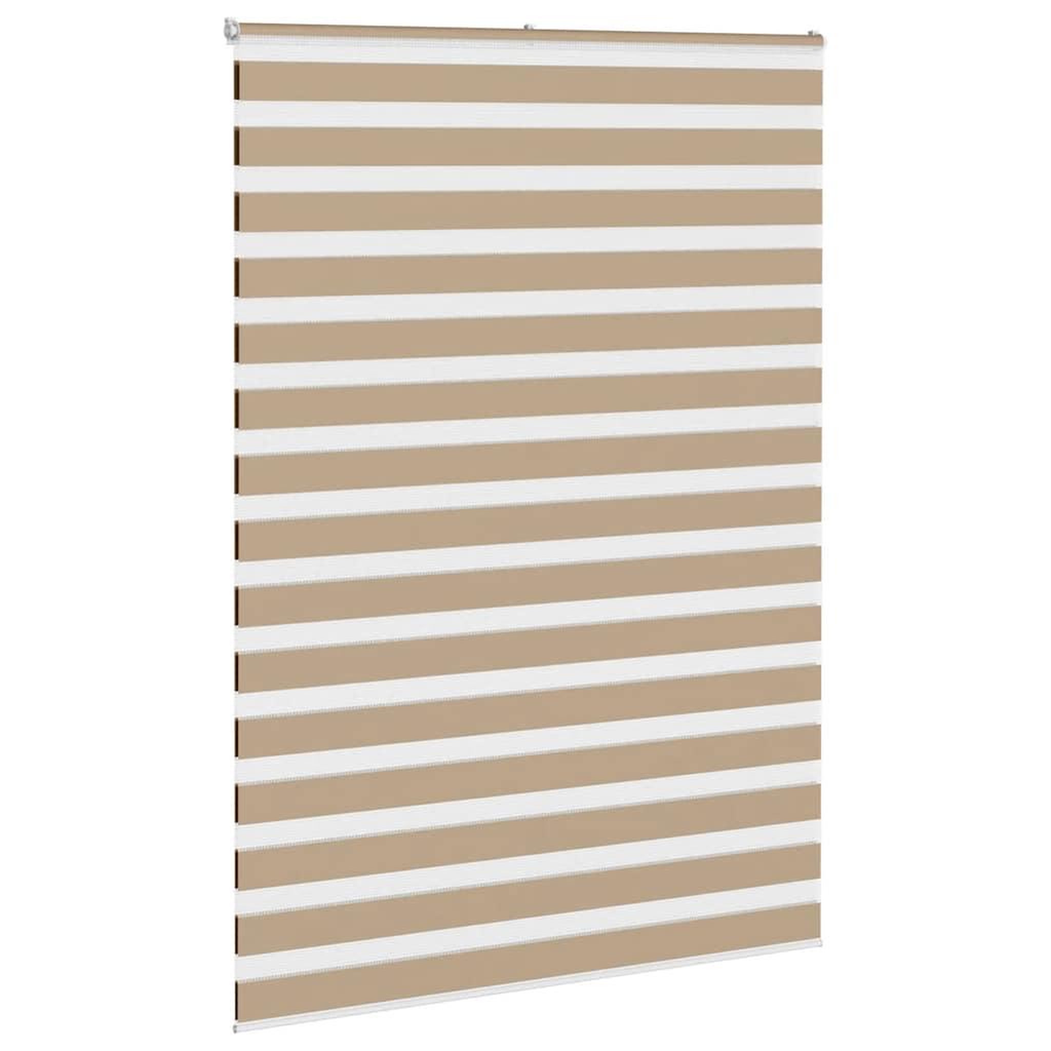 Voir la diapositive 3 : VIDAXL Store zebre marron sable largeur du tissu 150,9 cm polyester
