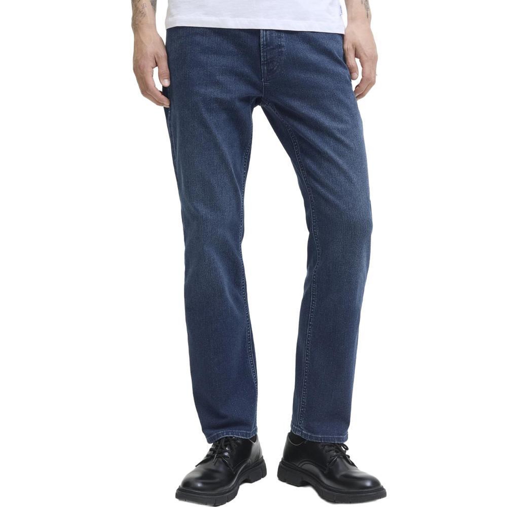 Voir la diapositive 2 : Jack & Jones Jean slim bleu foncé homme jack & jones basic 260