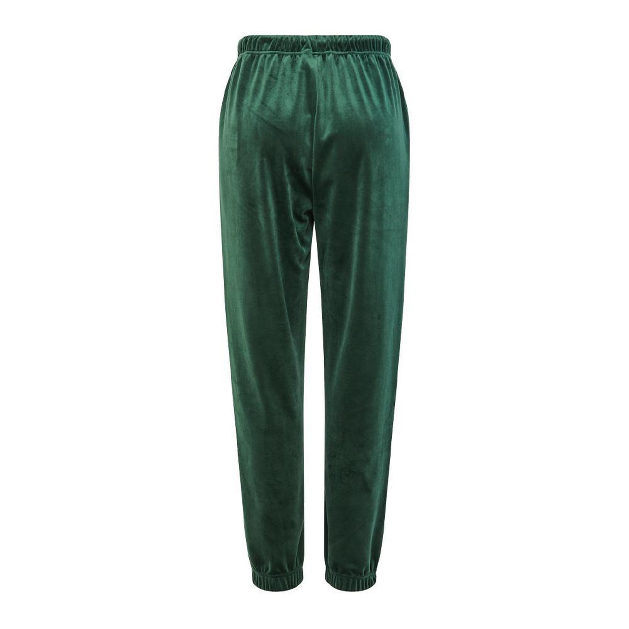 Voir la diapositive 2 : Pieces Jogging Velours Vert Femme Pieces Pcsilli