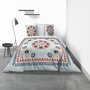Voir la diapositive 3 : Les Ateliers du Linge Parure housse de couette 100% coton 47 fils/cm2 -camelia