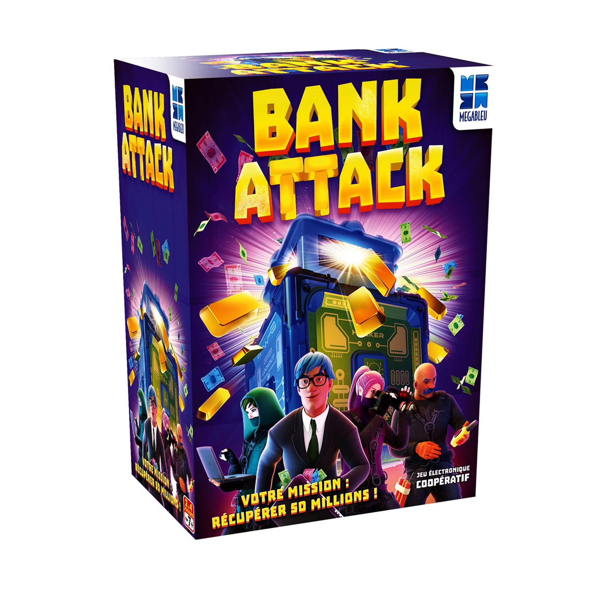 MEGABLEU Jeu Bank attack