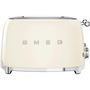 Voir la diapositive 2 : SMEG Grille-pain TSF03CREU Crème