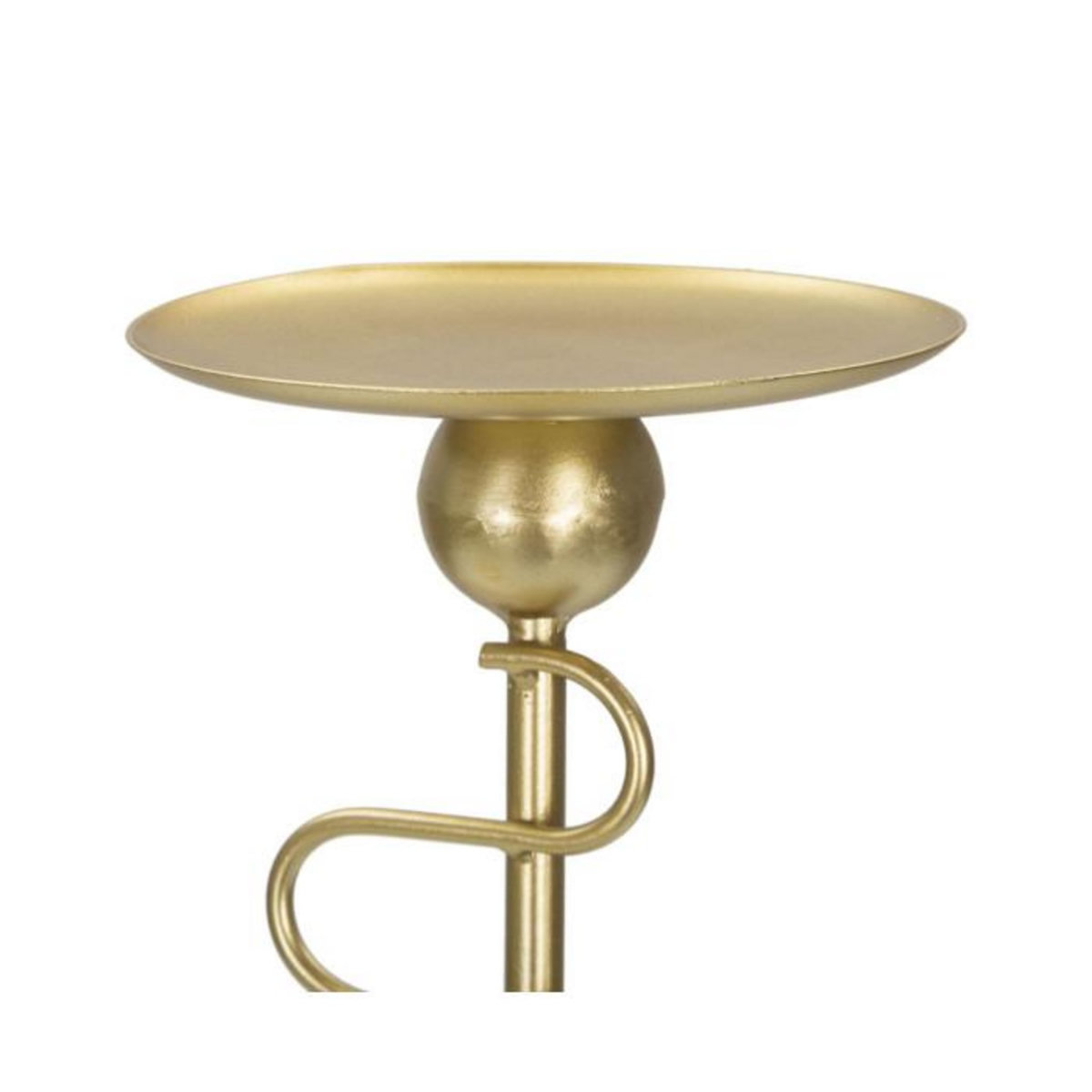 Paris Prix Lot de 2 Bougeoirs en Métal  Alid  51cm Or