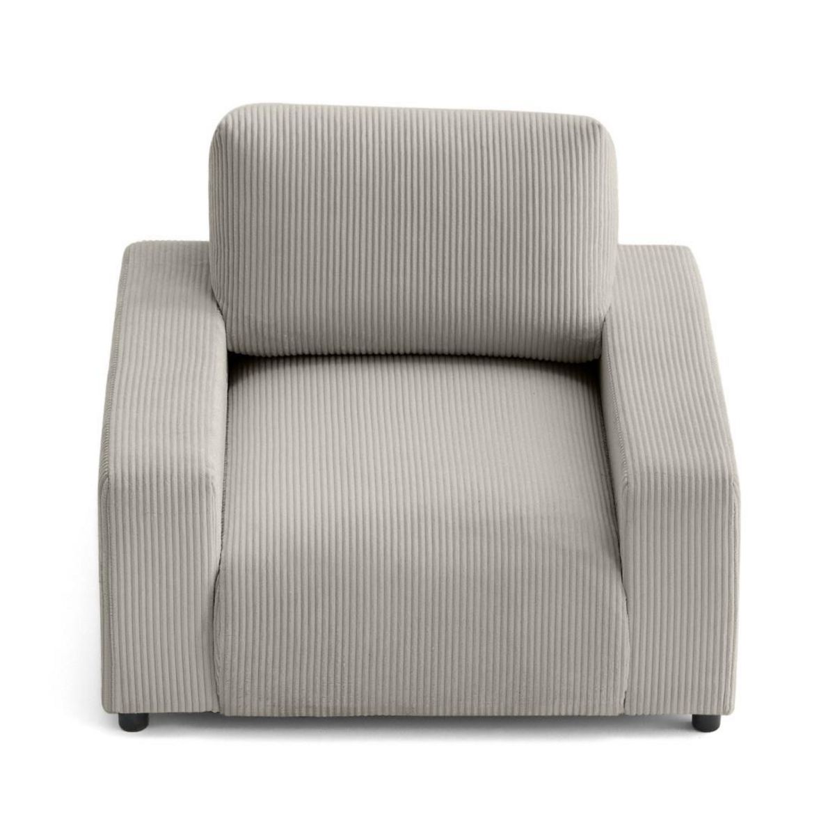 LISA DESIGN Pivoine - fauteuil en velours côtelé
