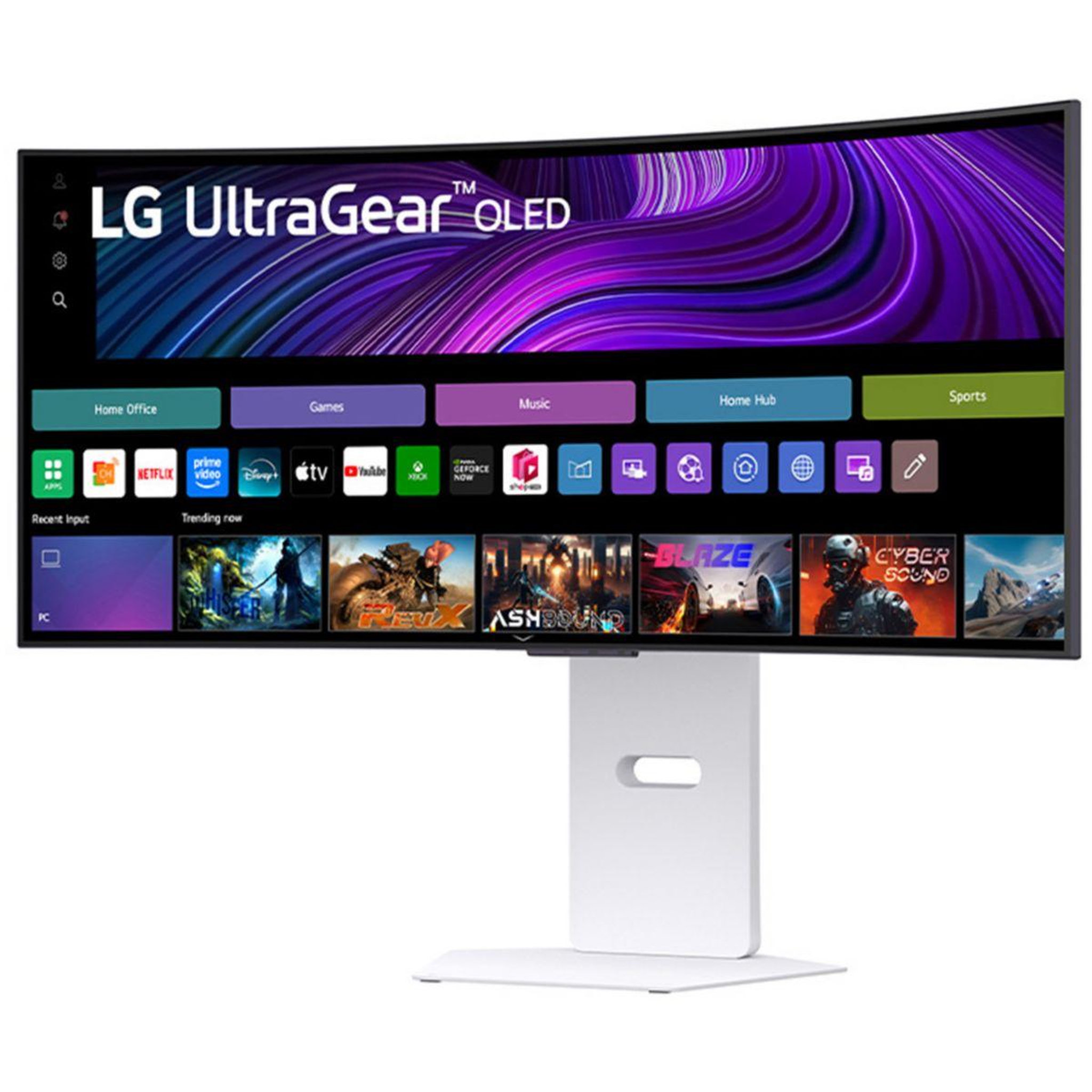 Voir la diapositive 2 : LG Ecran PC Gamer 34GX90SA-W 34  Incurvé WQHD 240Hz OLED HDR True Black 400 HDMI 2.1 AMD FreeSync & G-Sync