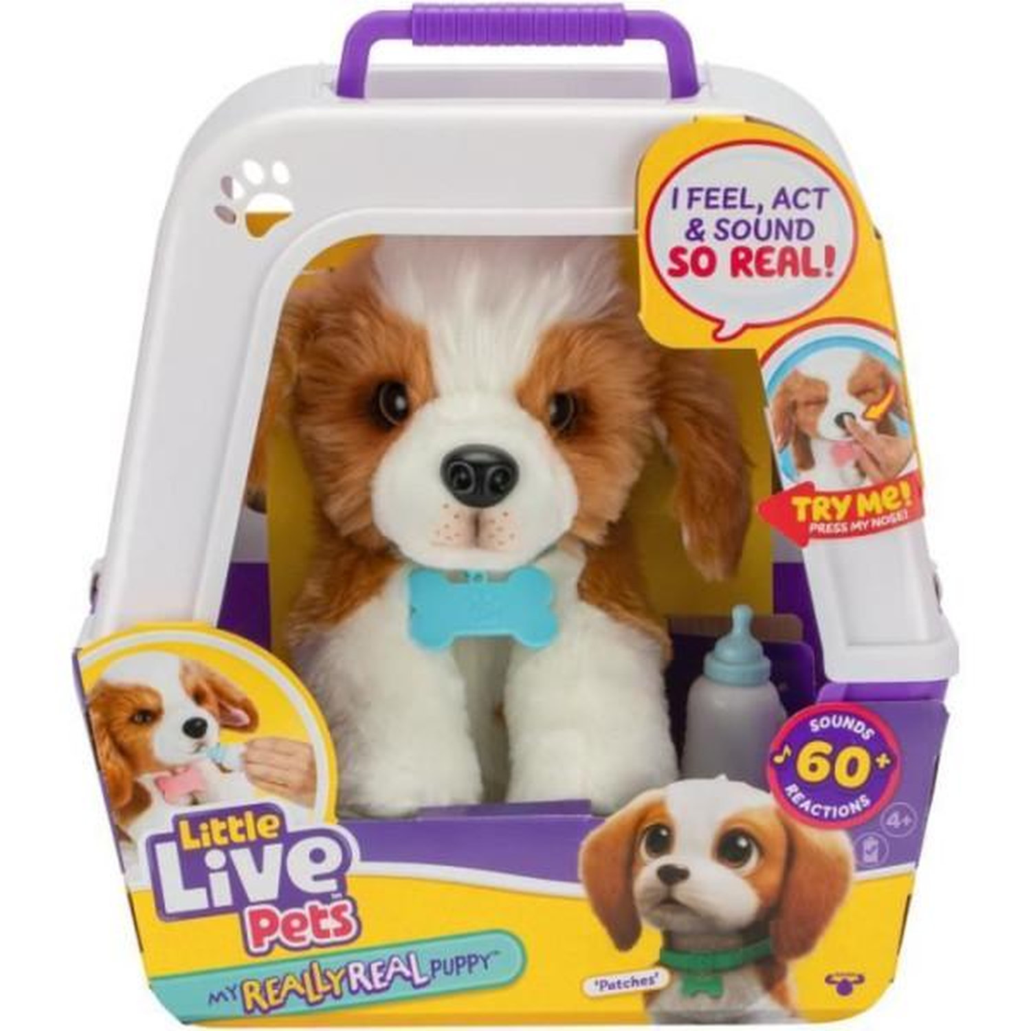 Mon Chiot Beagle MOOSE TOYS REALLY REAL LITTLE LIVE PETS Chiot interactif avec sons et réactions - vue 2