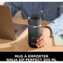 Voir la diapositive 4 : NINJA Bouteille isotherme Sip Perfect 300ml Travel Mug Black