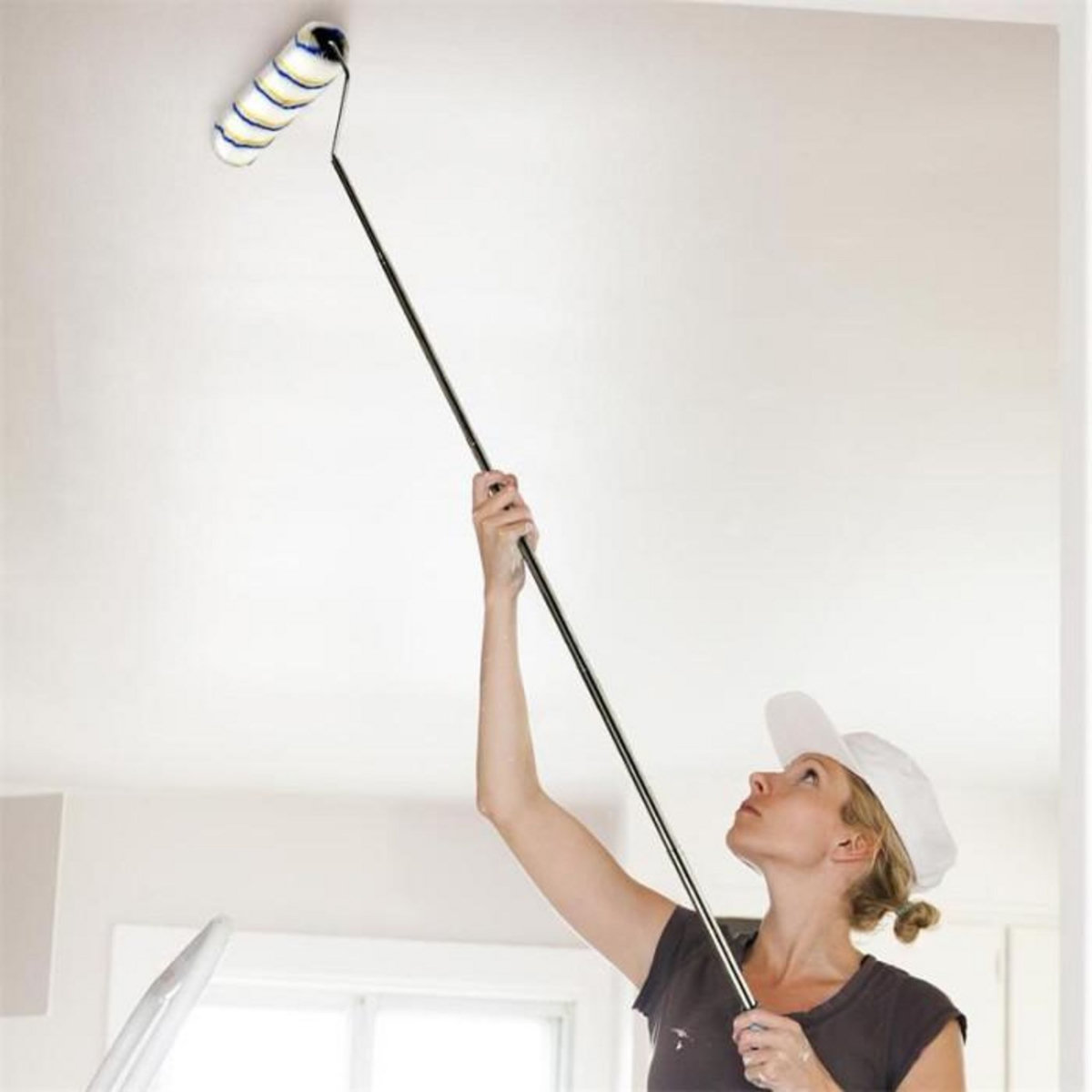 Paris Prix Rouleau de Peinture  Extensible  45-135cm Gris