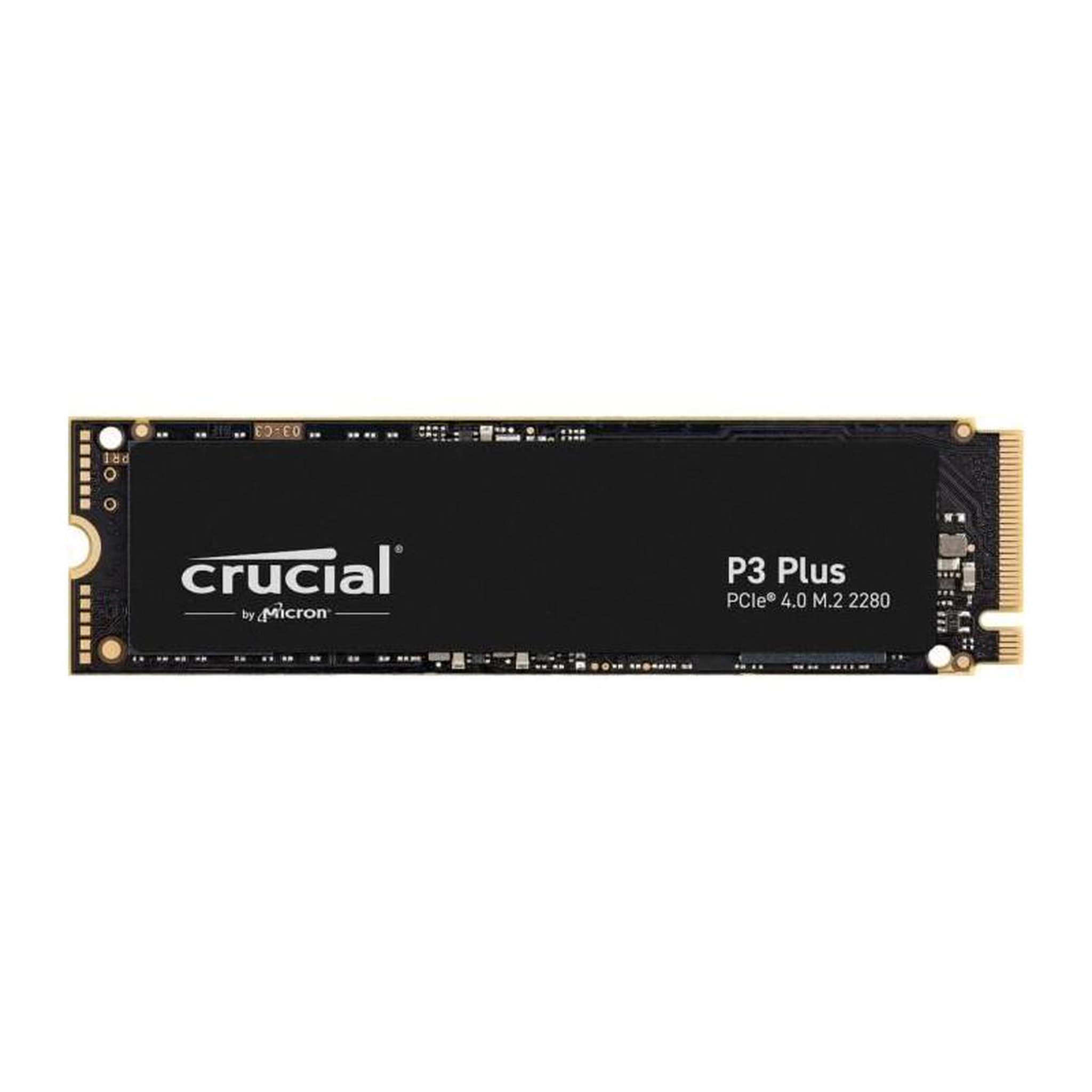 Voir la diapositive 2 : Crucial CRUCIAL P3 Plus 500G PCIe M.2