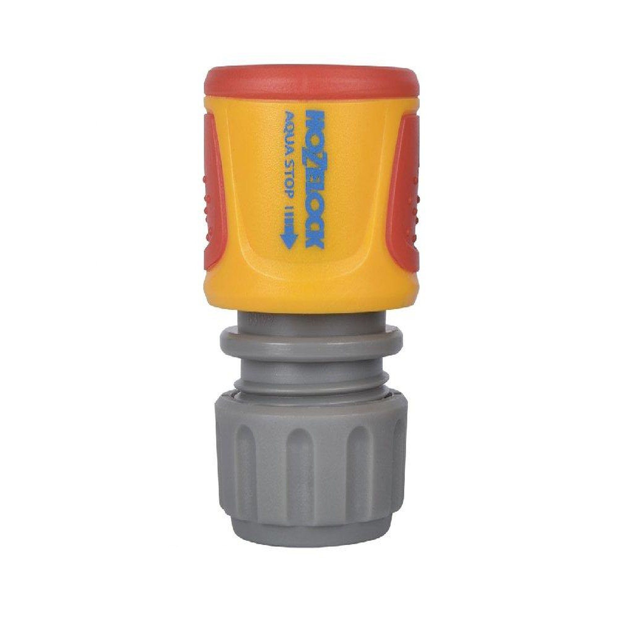 Hozelock Raccord AquaStop (ø 12.5 mm et 15mm) Soft Grip - BLISTER