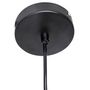 Voir la diapositive 4 : ATMOSPHERA Lampe Suspension Design  Mona  35cm Noir