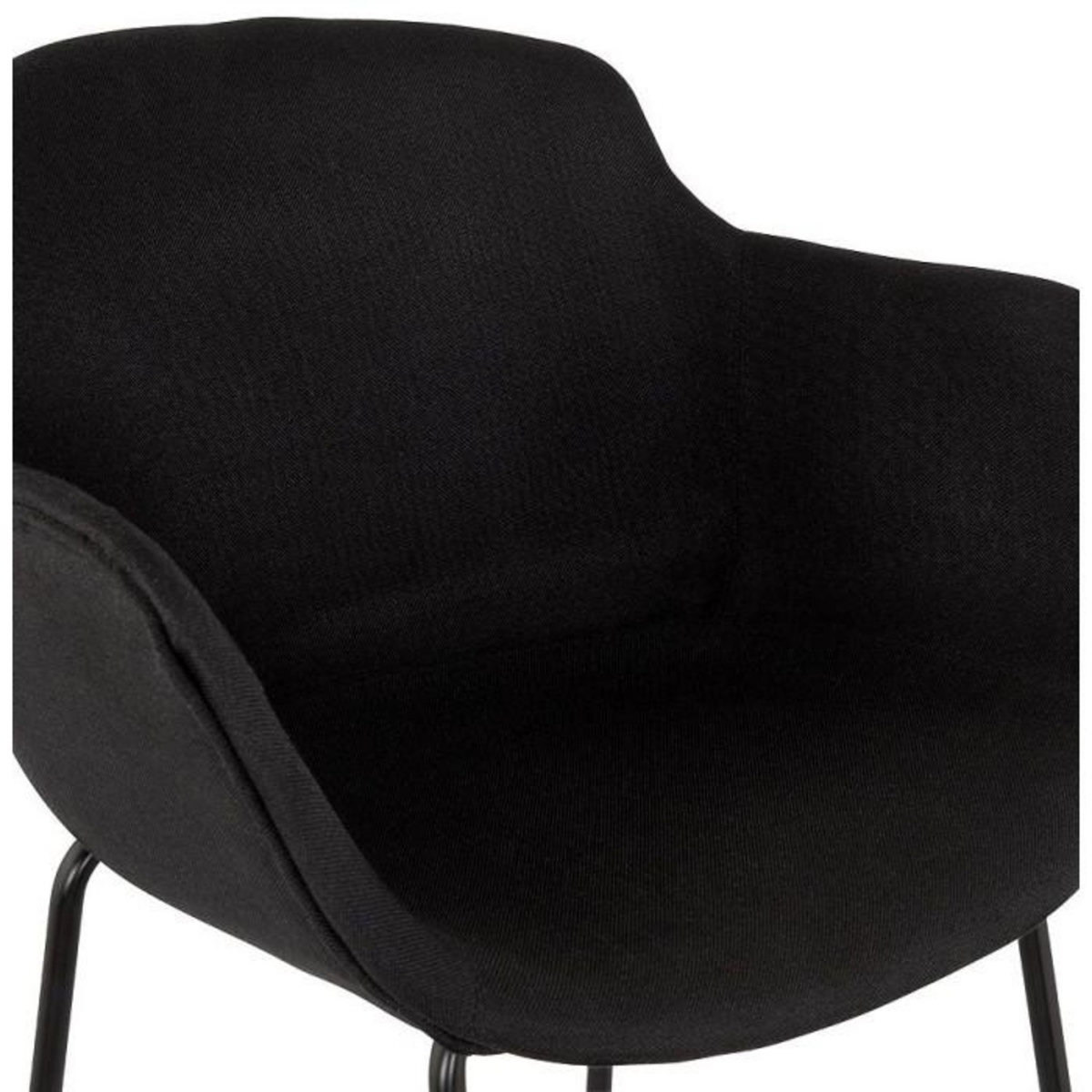 Paris Prix Tabouret de Bar Design  Largesa  107cm Noir