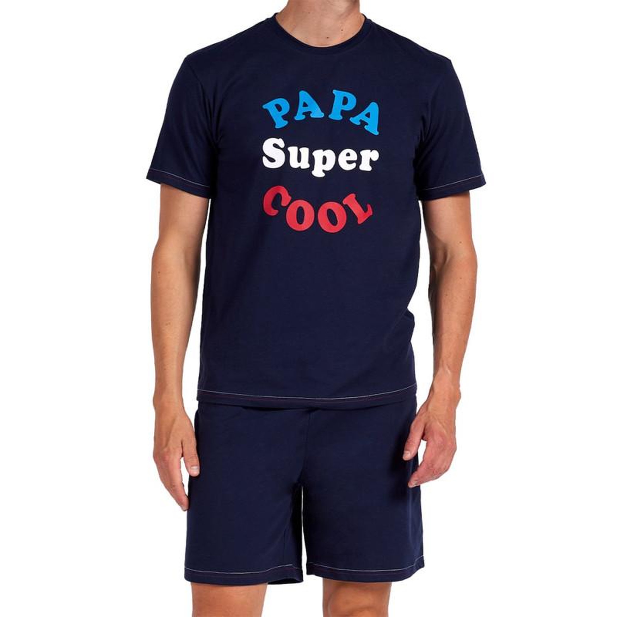 Voir la diapositive 1 : OZABI Pyjama Court COTON
