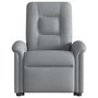 Voir la diapositive 5 : VIDAXL Fauteuil inclinable Gris clair Tissu