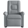 Voir la diapositive 5 : VIDAXL Fauteuil inclinable Gris clair Tissu