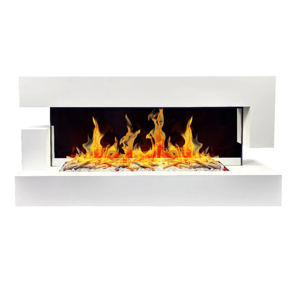 Chemin'arte Cheminée électrique 2000w quartz 3xl 150cm - quartz 3xl