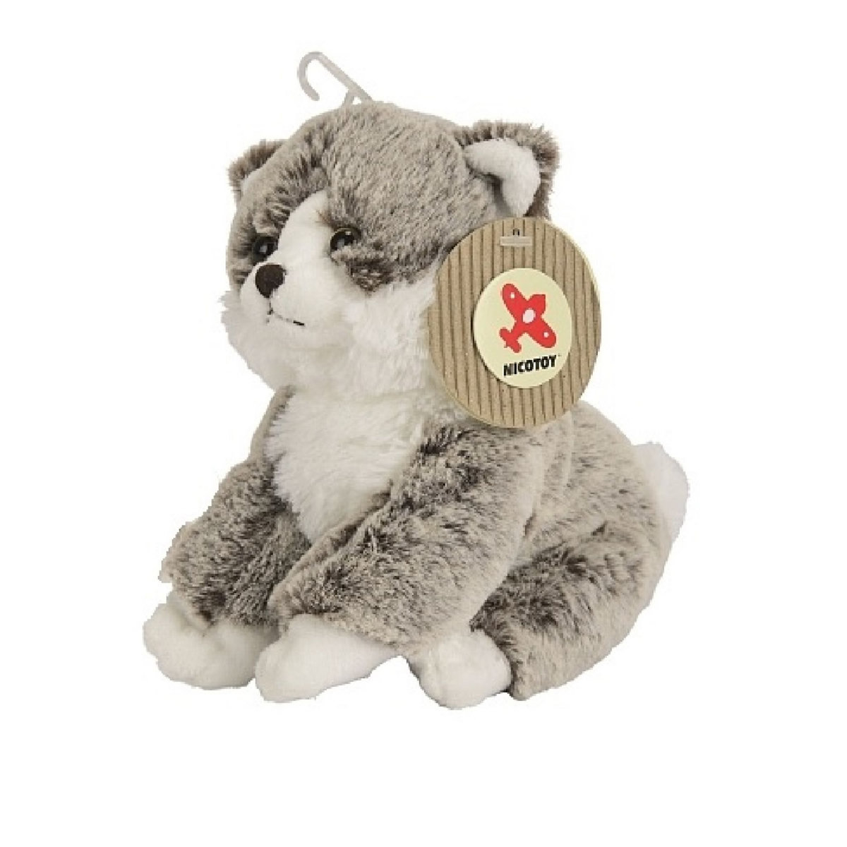 SIMBA Peluche chat assis avec bean 23 cm 