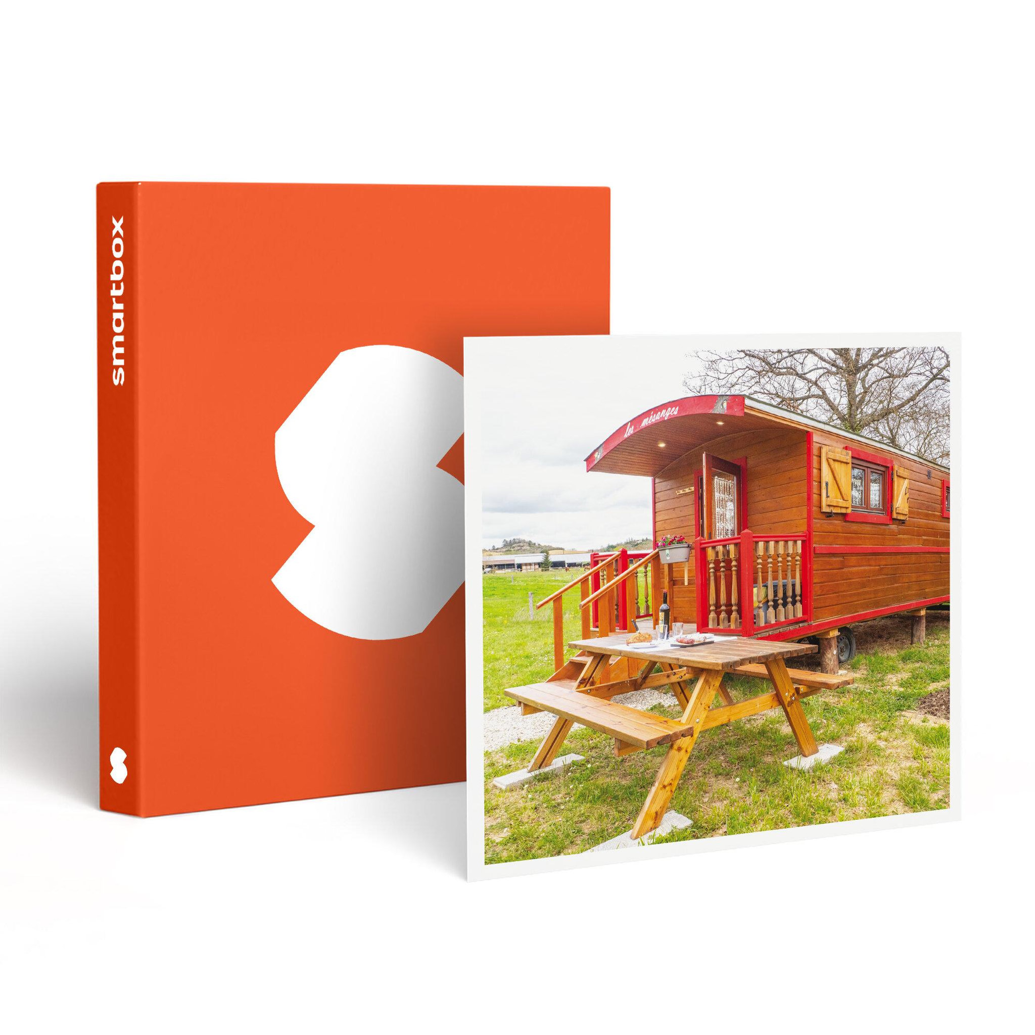 Smartbox 4 jours insolites en roulotte près de carcassonne - coffret cadeau séjour