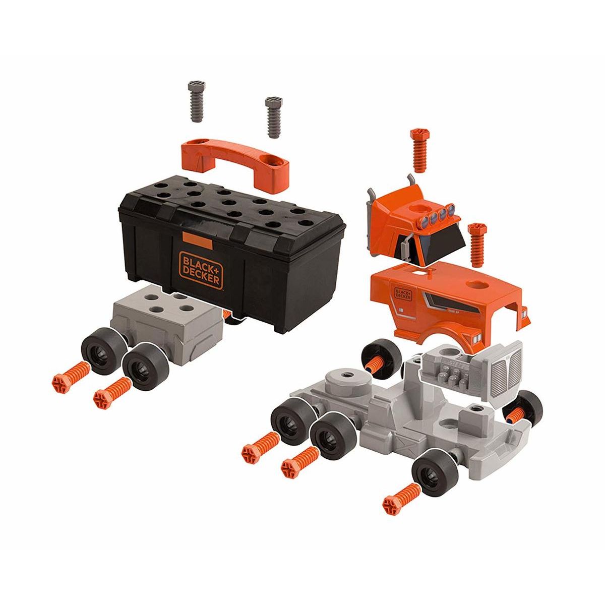 SMOBY Camion de bricolage - Black+Decker