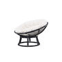 Voir la diapositive 4 : Paris Prix Fauteuil de Jardin Papasan  Bonnie  115cm Noir