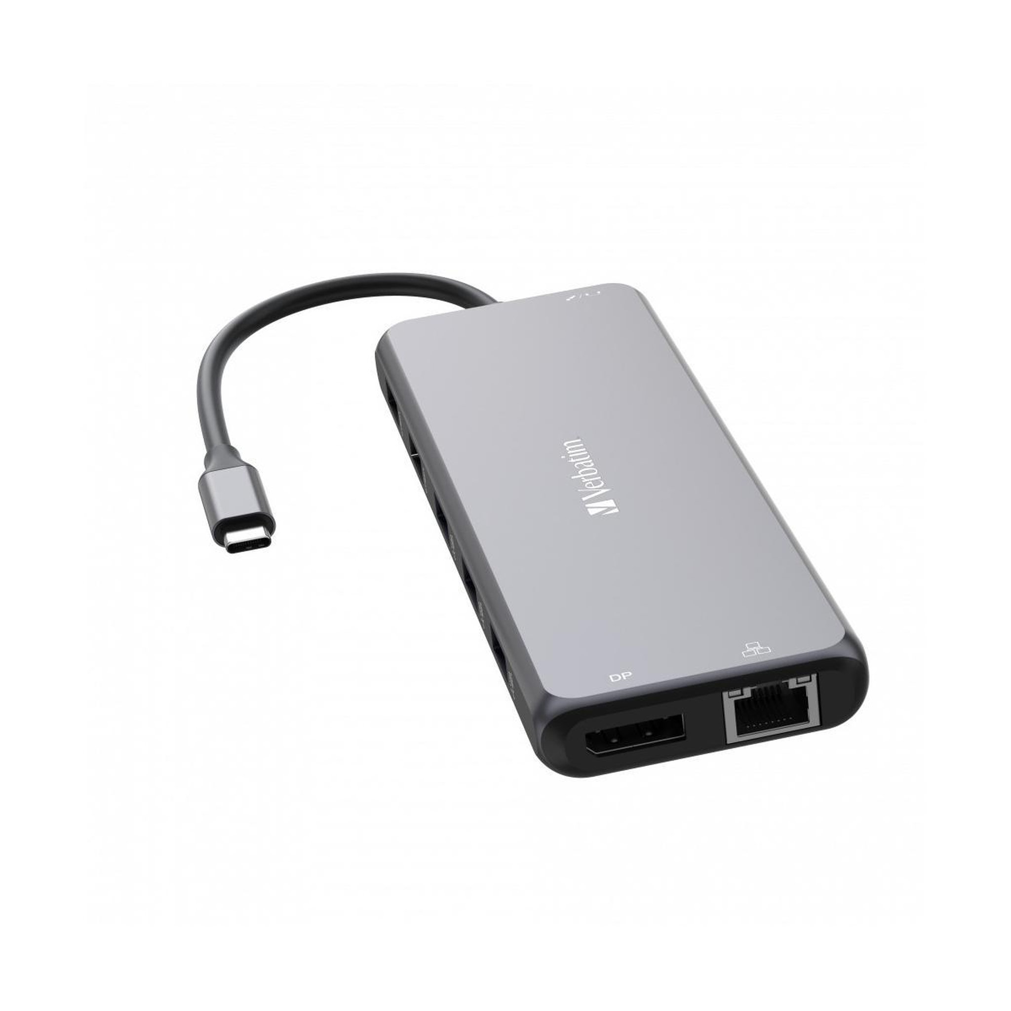 Voir la diapositive 3 : Verbatim Verbatim CMH-13 USB Type-C 10000 Mbit/s Argent